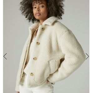 Lucky Brand Trucker Teddy Jacket